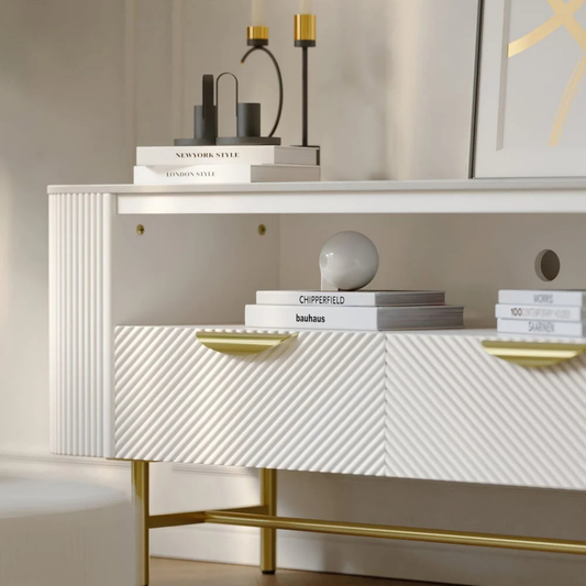 Aurora Fluted Console