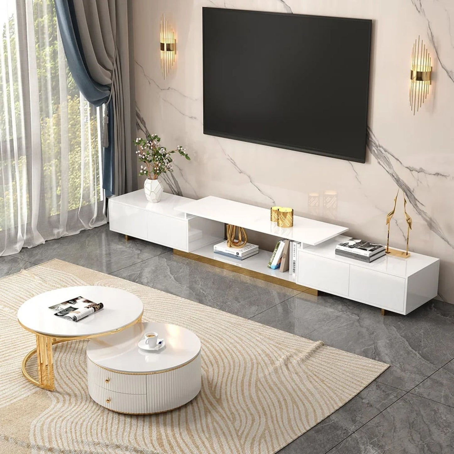 Modern Extendable TV Unit