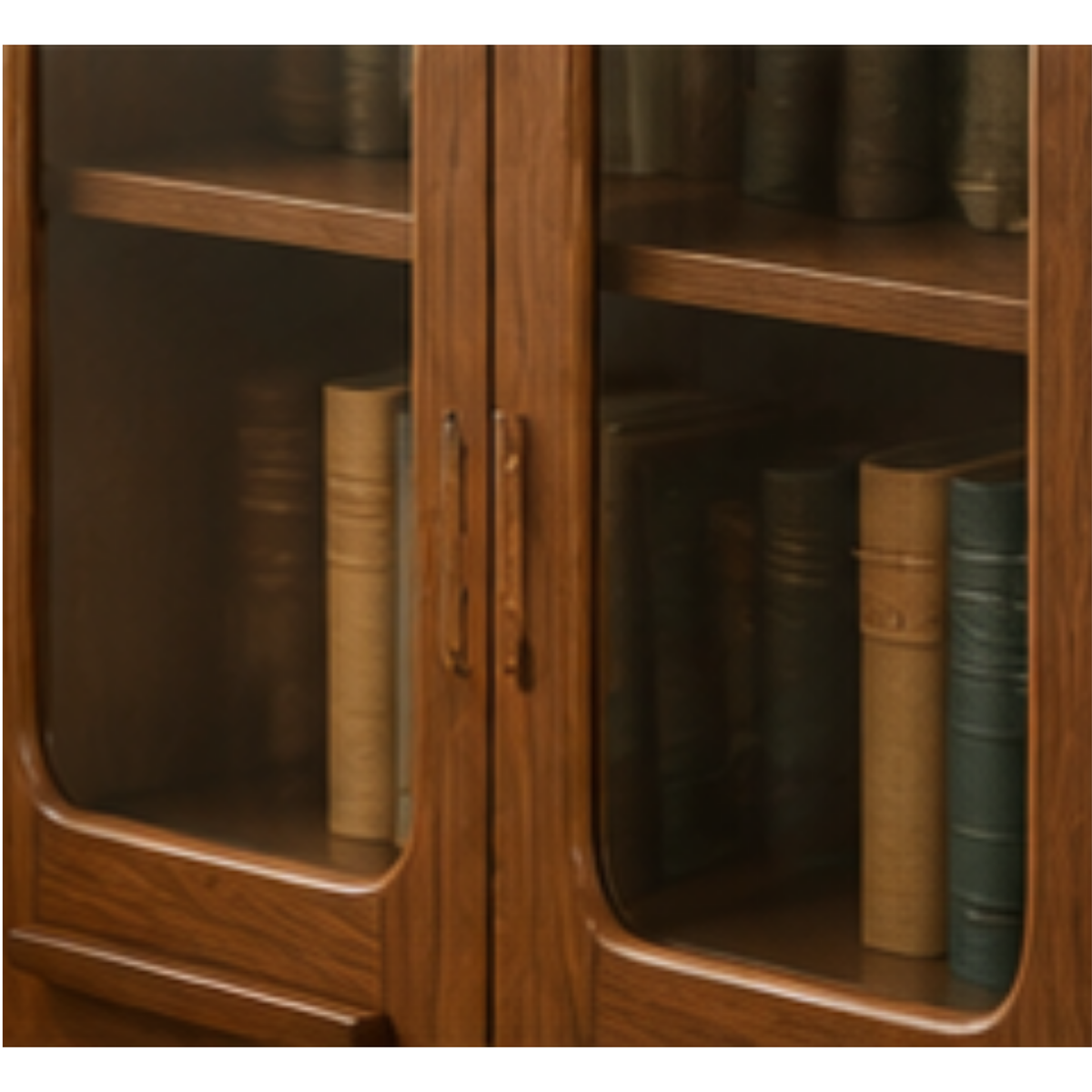 Aurora Curved Display Cabinet