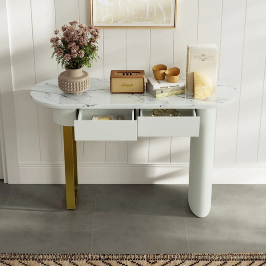 Luna Marble Console Table