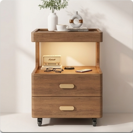 LumiNest Smart Bedside Table