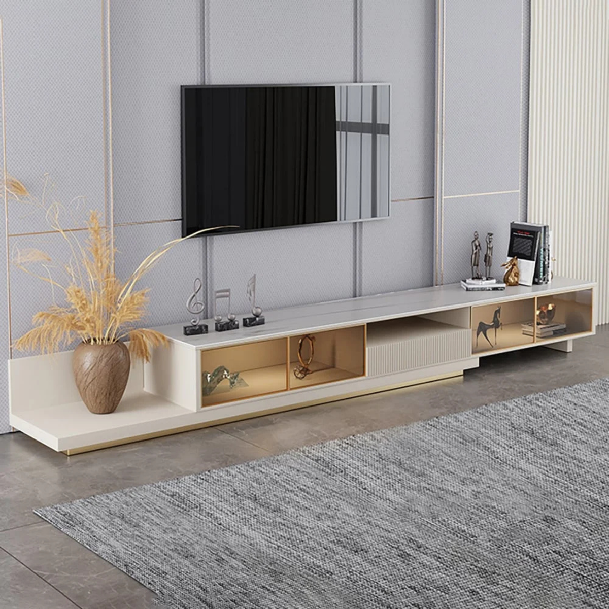 Modern Low-Profile TV Stand