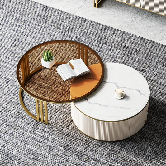Luxury Nesting Coffee Table Set