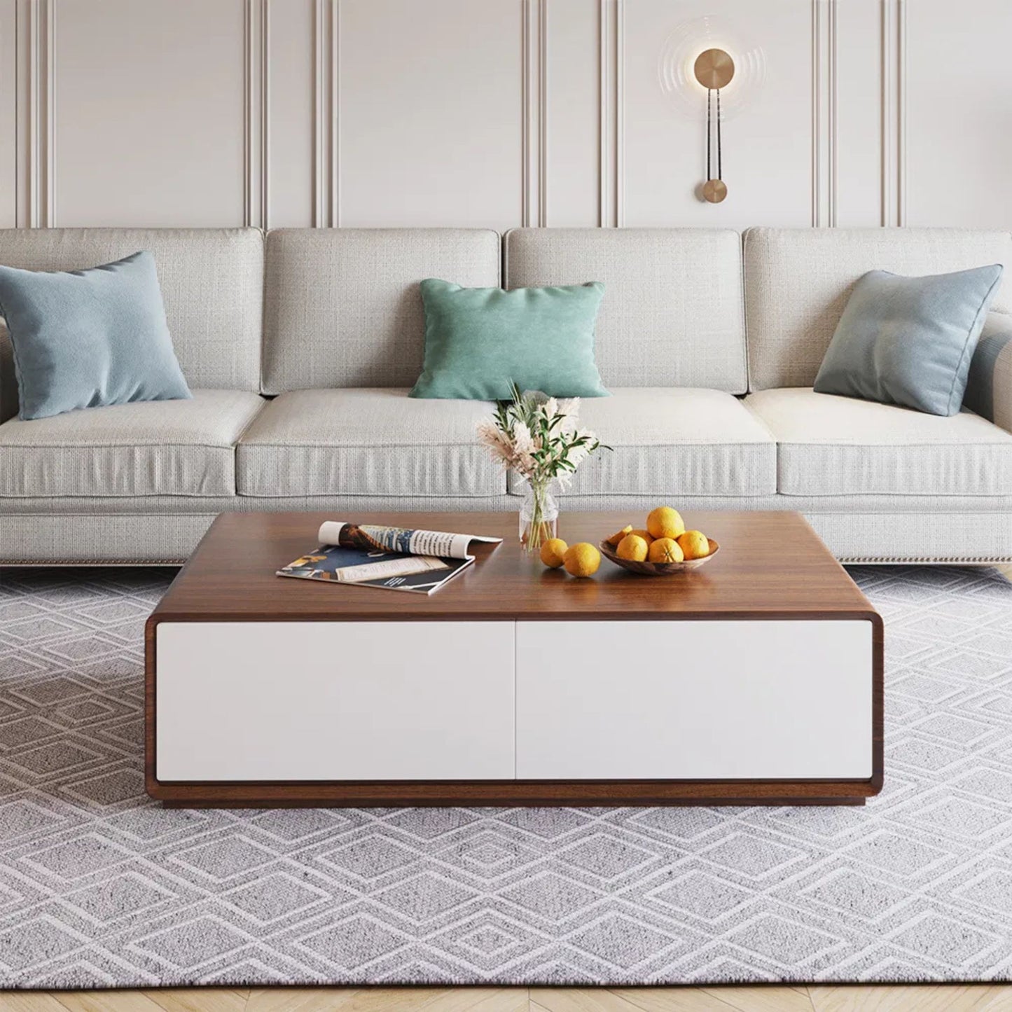 Modern Storage Coffee Table