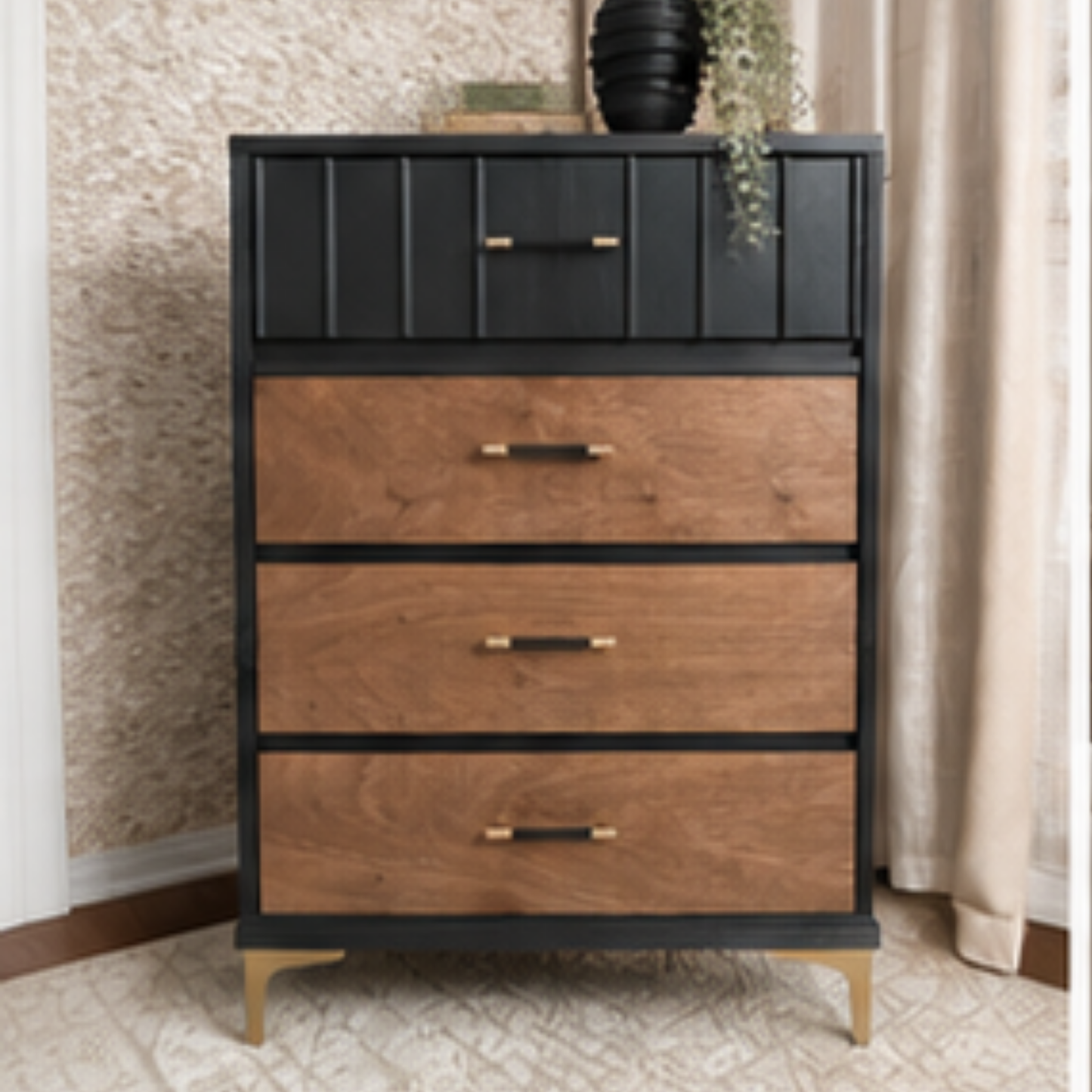 Urban Loft 4-Drawer Chest