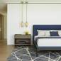 Modern Open Shelf Nightstand