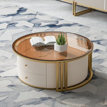 Luxury Nesting Coffee Table Set