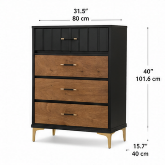 Urban Loft 4-Drawer Chest