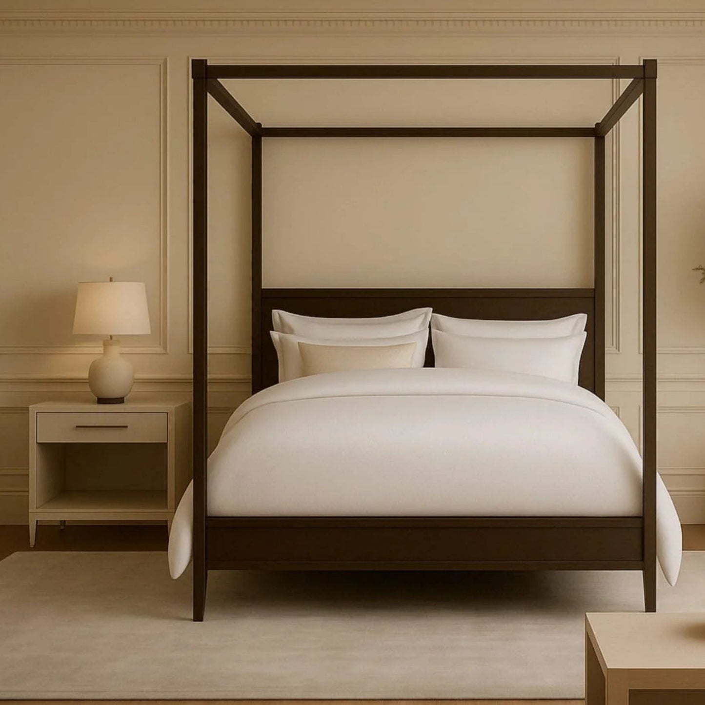 Modern Open-Shelf Nightstand
