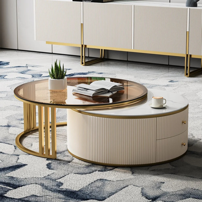 Luxury Nesting Coffee Table Set