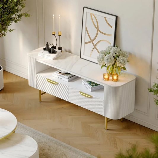 Aurora Fluted  Console