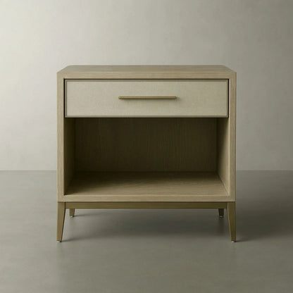 Modern Open-Shelf Nightstand