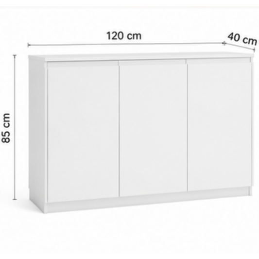 Nordic Pure Sideboard Cabinet