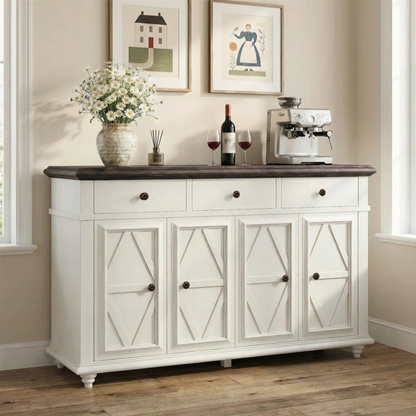 Willow Haven Farmhouse Buffet Cabinet