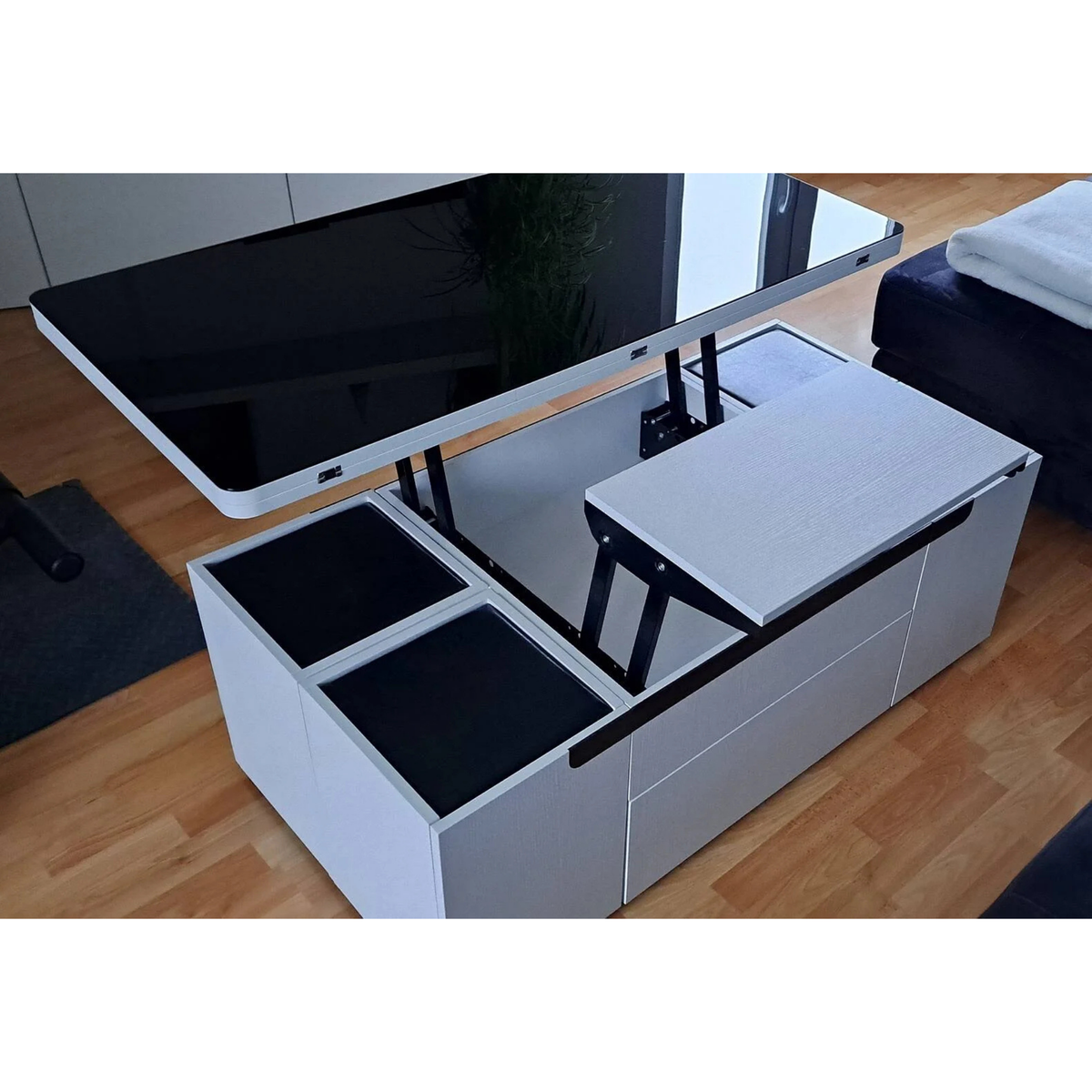 Lift-Top Storage Coffee Table