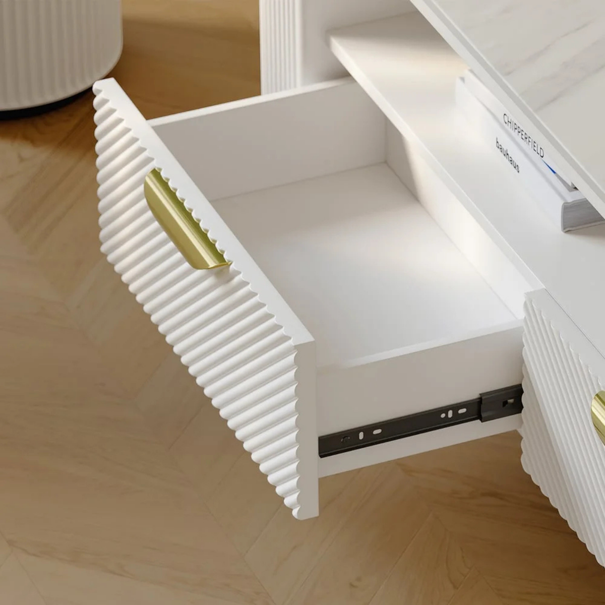 Aurora Fluted  Console