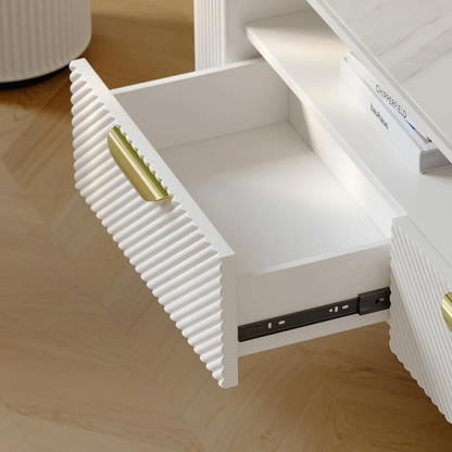 Aurora Fluted  Console