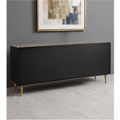 Mosaic Luxe Bone Inlay Media Console