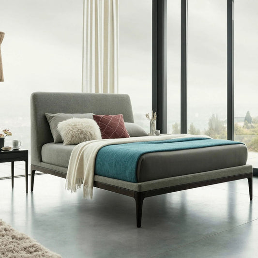 Modern Upholstered Platform Bed
