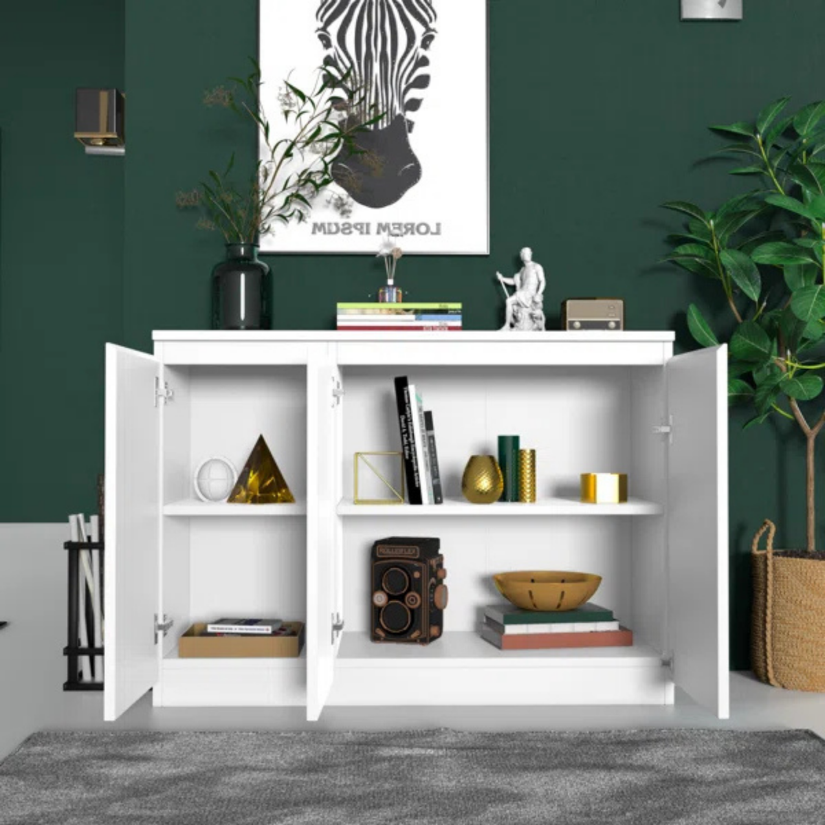 Nordic Pure Sideboard Cabinet