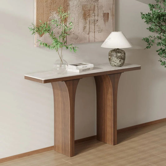 Aria Marble Top Console Table