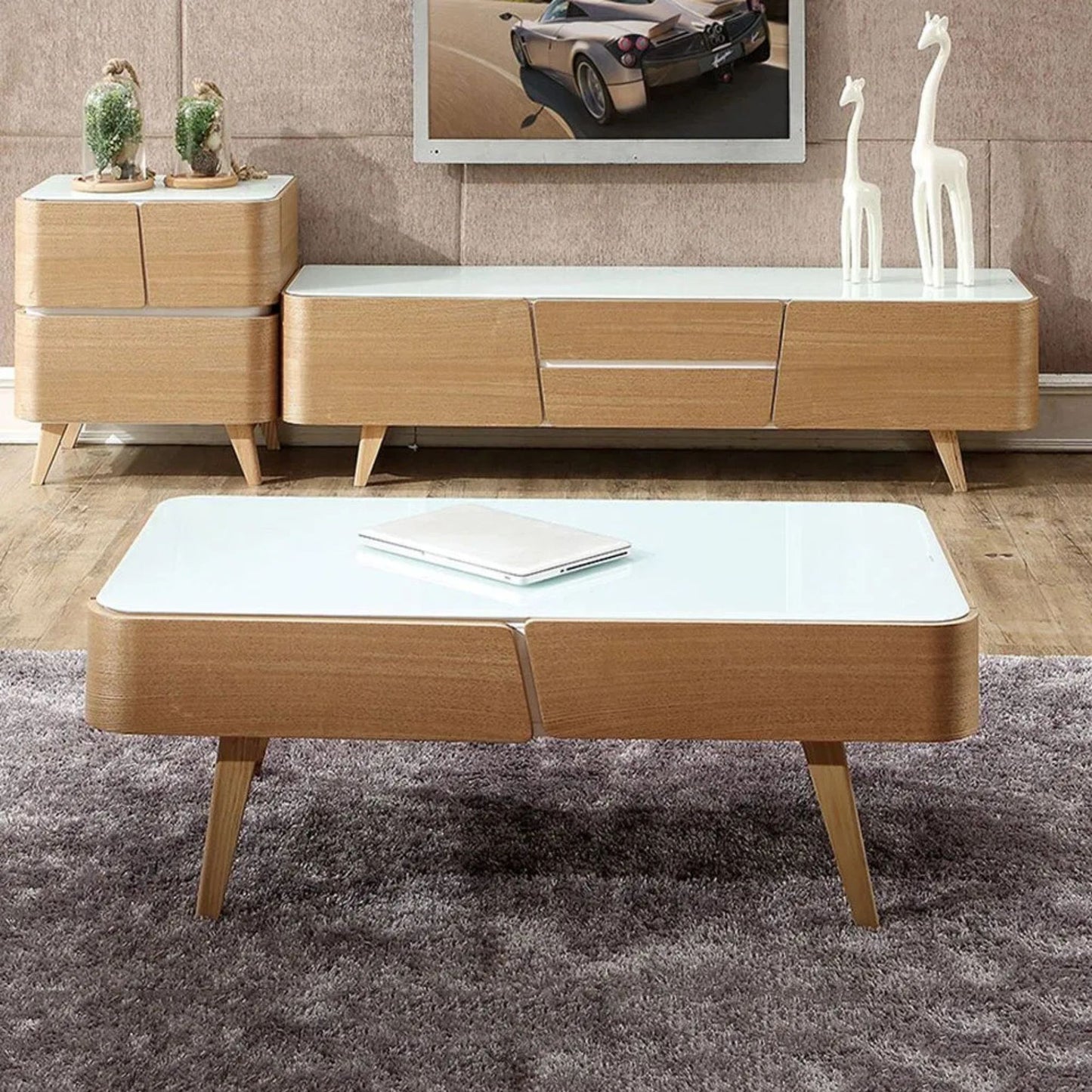 Scandinavian Storage Coffee Table