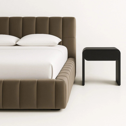 Noir Curve Nightstand