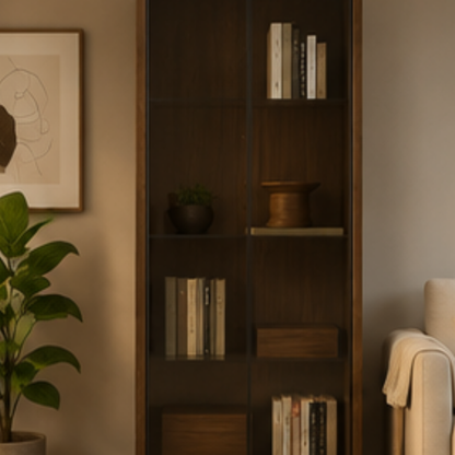 Aria Curved Glass Display Cabinet