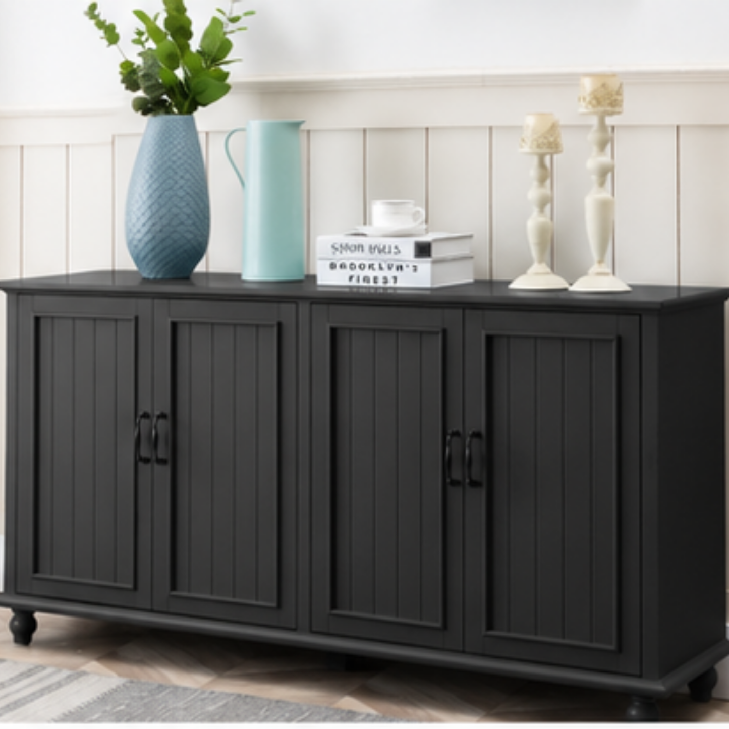 Hudson Charcoal Sideboard