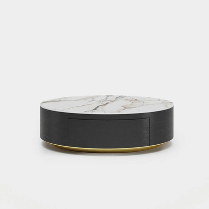 Modern Round Storage Coffee Table