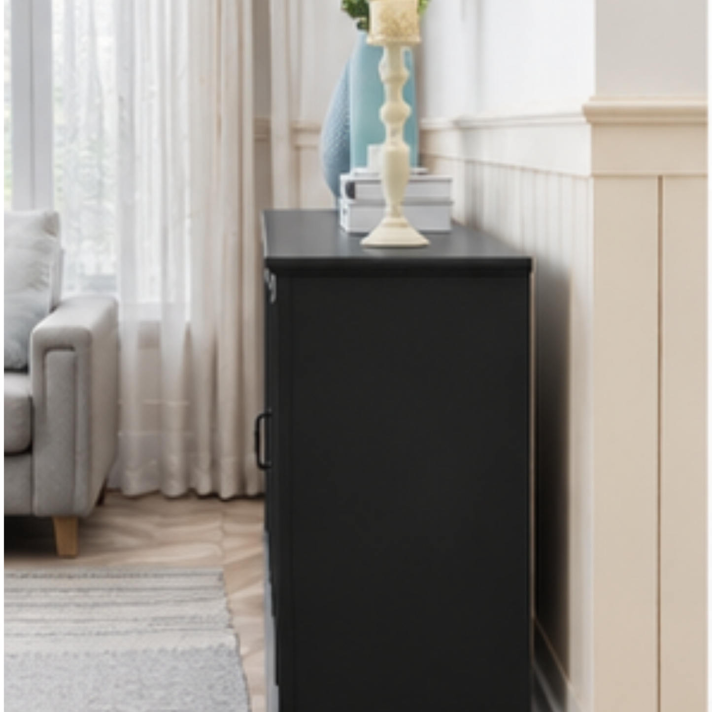 Hudson Charcoal Sideboard
