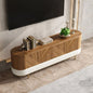 Aurora Curved TV Console