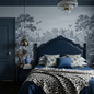 Midnight Manor Toile Wallpaper