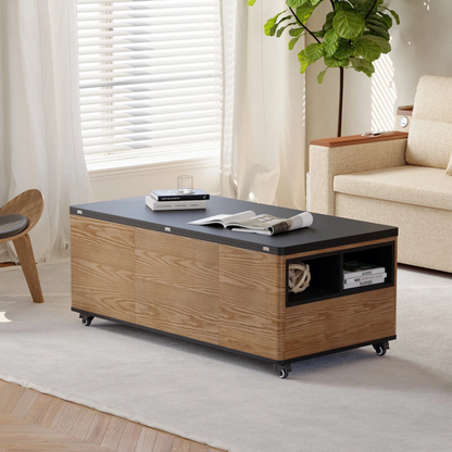 Modern Lift-Top Coffee Table with Storage