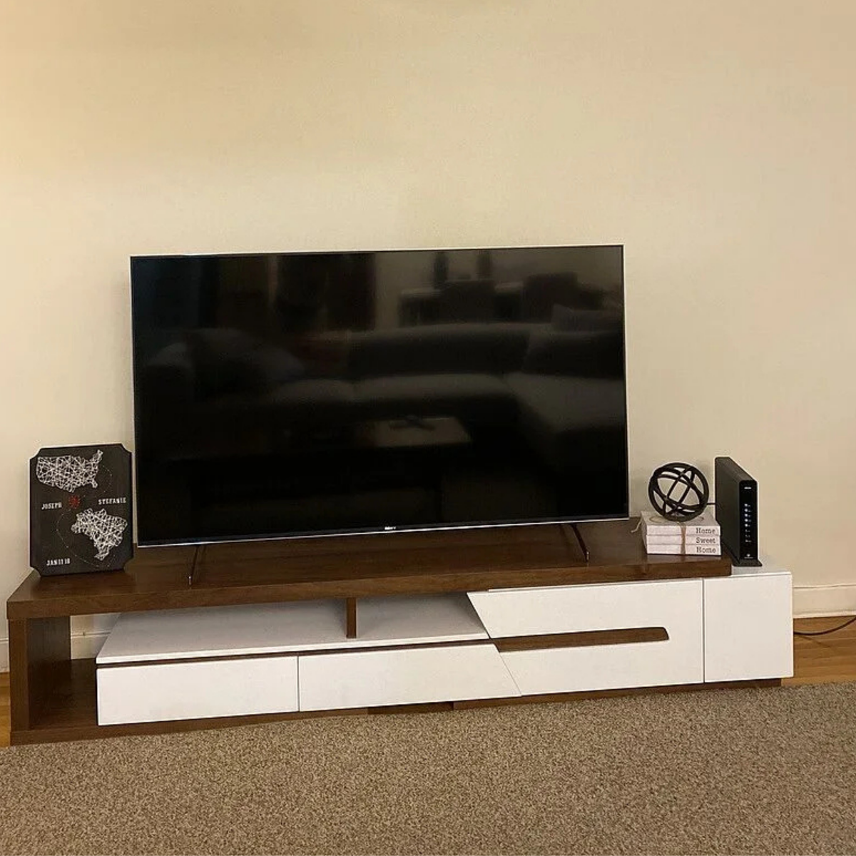 Modern TV Stand with Large Storage