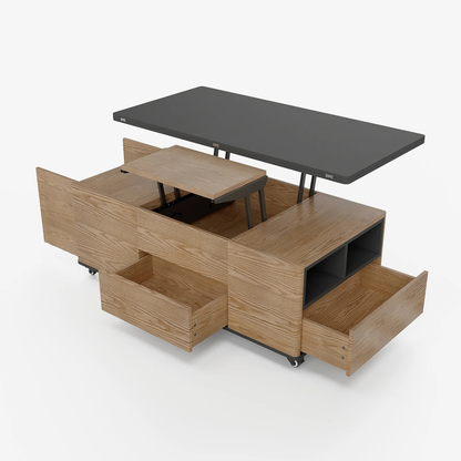 Modern Lift-Top Coffee Table with Storage