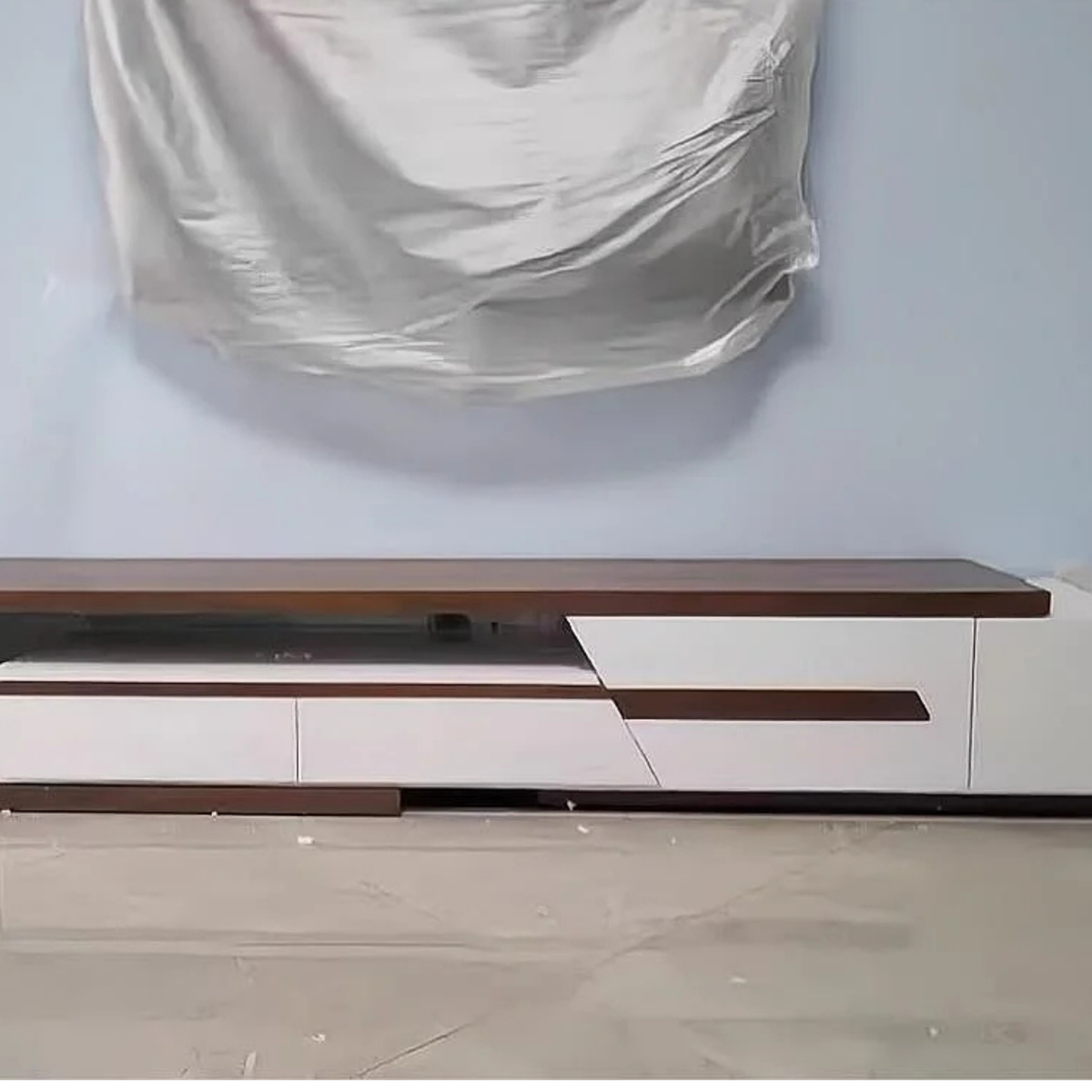 Modern TV Stand with Large Storage