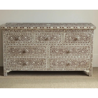 Heritage Floral Bone Inlay Dresser