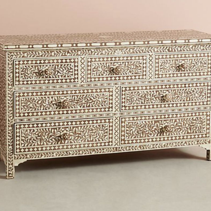 Heritage Floral Bone Inlay Dresser