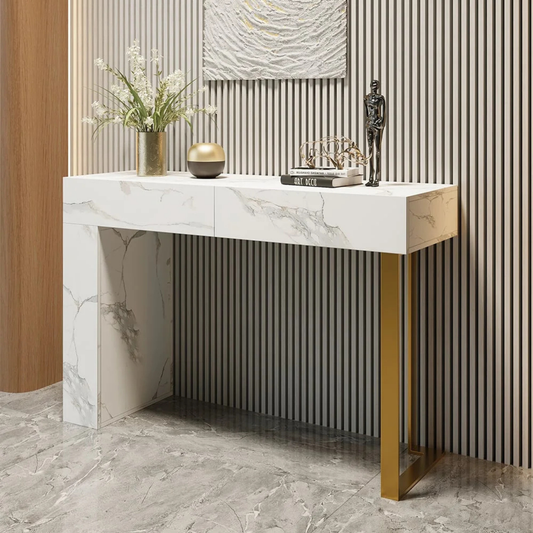 Verona Marble Console Table