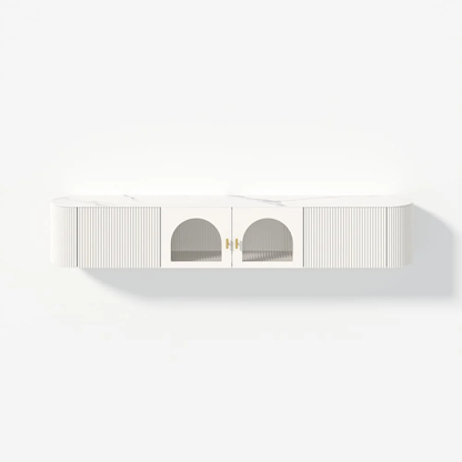 Modern Fluted TV Stand