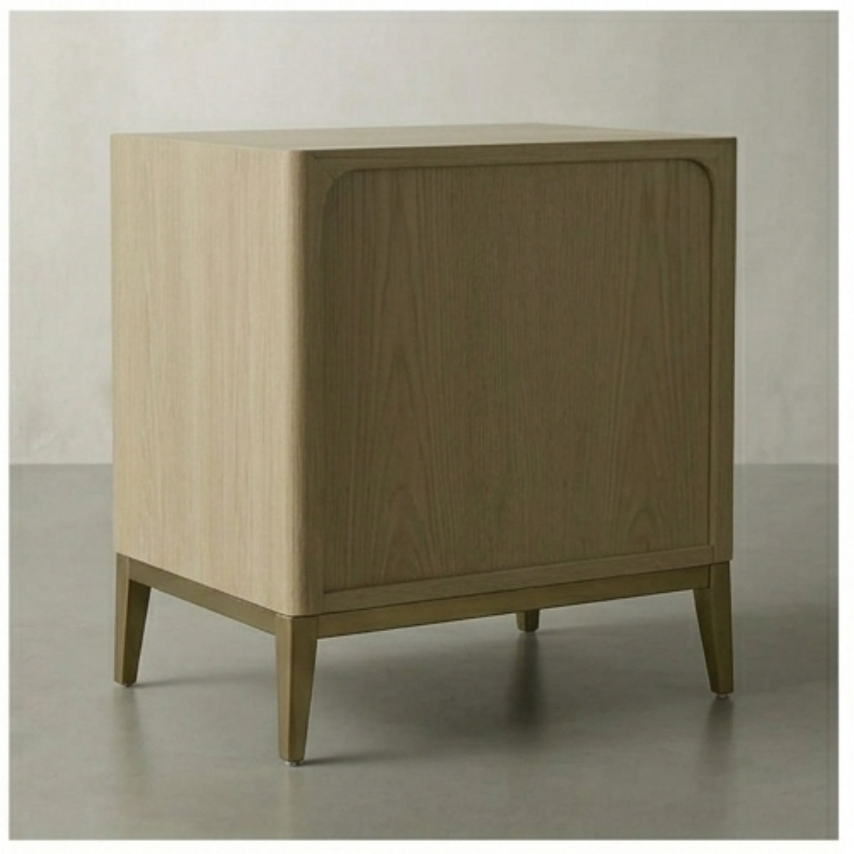 Modern Open-Shelf Nightstand