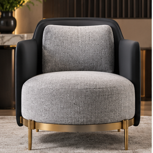 Quilted Ivory Dining Chair