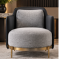 Quilted Ivory Dining Chair