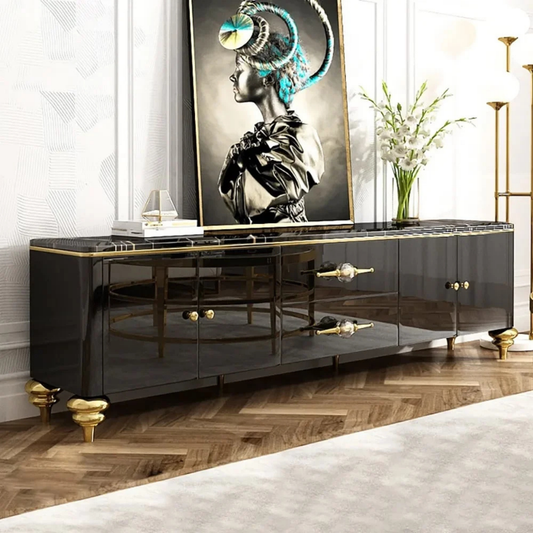 Noir Luxe TV Console