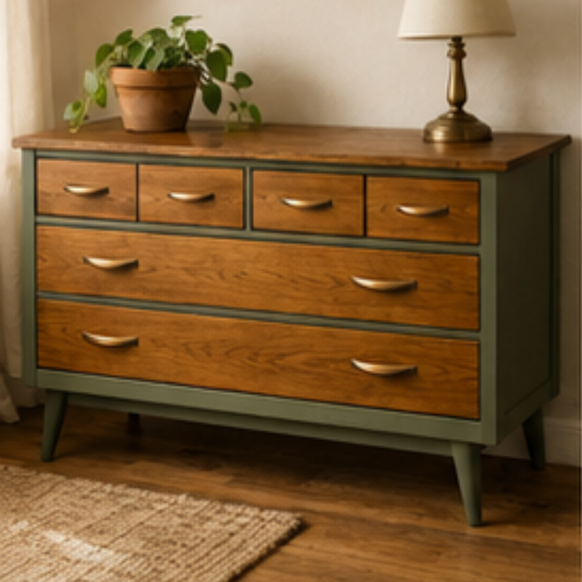 Olive Grove 6-Drawer Dresser
