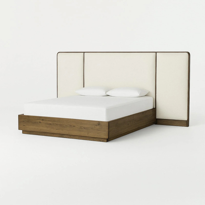 Contemporary Panel Upholstered Bed