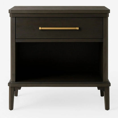 Noir Modern Nightstand
