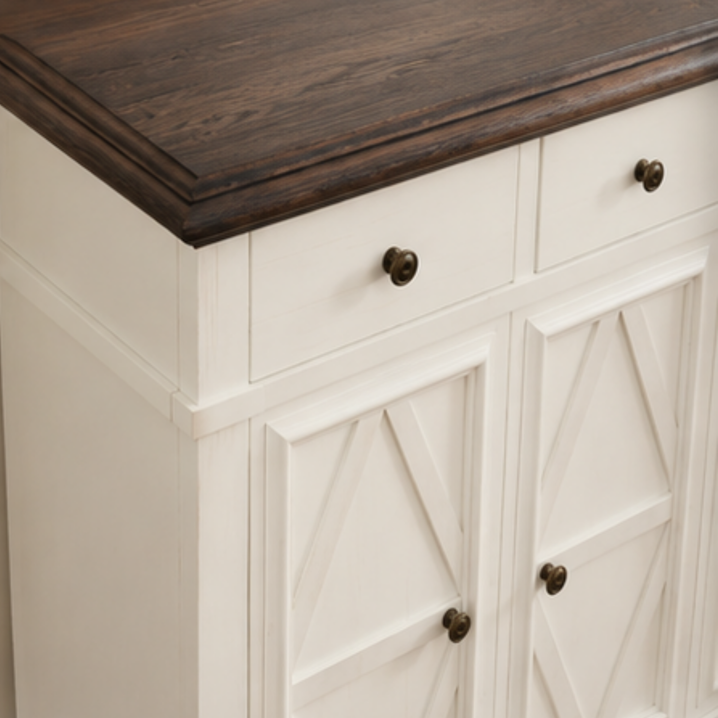Willow Haven Farmhouse Buffet Cabinet