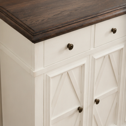 Willow Haven Farmhouse Buffet Cabinet